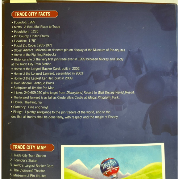 WDW Trade City USA Disney Pin Celebration 2010 Road Sign Starter Set (2 pins) - Picture 7 of 11